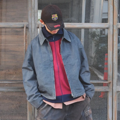 现货授权ANACHRONORM DETROIT DUCK JACKET 复古做旧短款夹克25FW