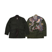 MAHARISHI 刺绣系带外套