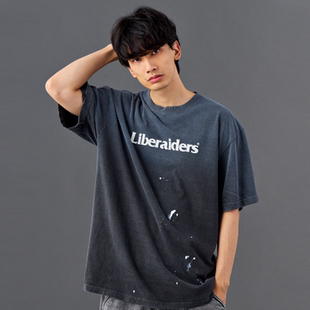现货授权Liberaiders FADED OG LOGO TEE 褪色复古标志T恤26SS