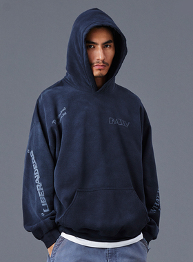 现货授权Liberaiders HANDWRITING PRINT HOODIE 连帽卫衣25FW