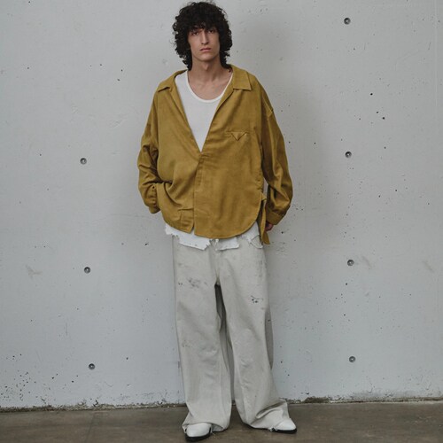 现货ANCELLM复古宽松牛仔裤