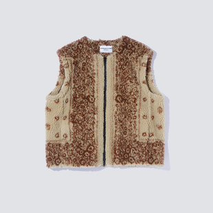 现货授权NOMA TEXTILE Sherpa Vest 羊羔绒背心夹克25FW
