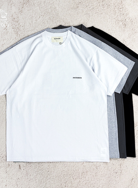 现货ANACHRONORM STANDARD EMB S/S T-S 简约刺绣圆领短袖T恤26SS