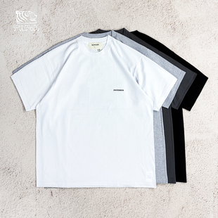 现货ANACHRONORM STANDARD EMB S/S T-S 简约刺绣圆领短袖T恤26SS