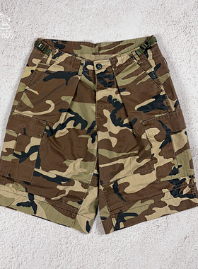 现货ANACHRONORM FADED BDU CAMO SHORTS日产复古BDU迷彩短裤26SS