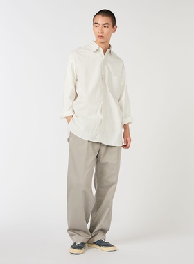 现货授权nanamica Double Pleated Chino Pants 宽锥形双褶裤26SS