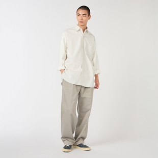 现货授权nanamica Double Pleated Chino Pants 宽锥形双褶裤26SS