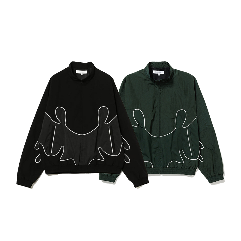 SASQUATCHFABRIX. NYLON TRACK JACKET 