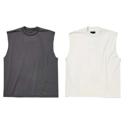 meanswhileLessTee无袖T恤