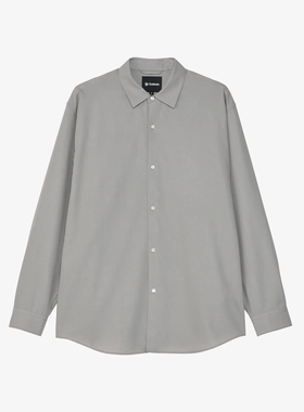 现货 Goldwin High Twisted Wool Relax Shirt 羊毛休闲衬衫26SS