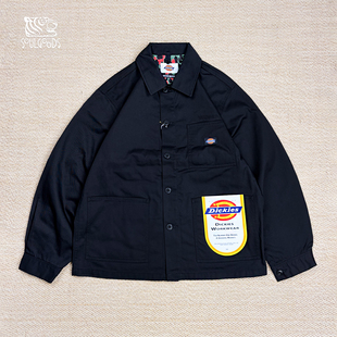 现货授权WACKO MARIA DICKIES / COVERALL 联名 刺绣工装夹克26SS
