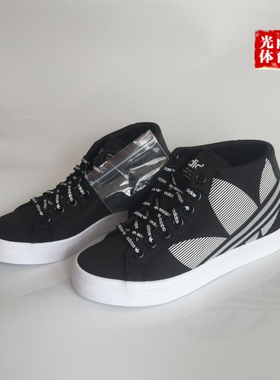 光雨体育--Adidas 三叶草 女子 大LOGO 内增高 休闲板鞋 F36892
