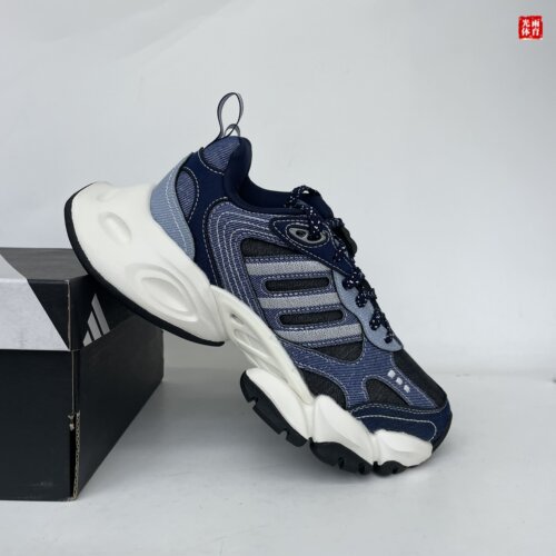 光雨体育--阿迪达斯 CYBER RUN 男女 牛仔时尚休闲运动鞋JS1598