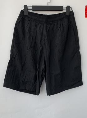 光雨体育--阿迪达斯 男子 经典黑色百搭时尚 休闲运动短裤 FM5432