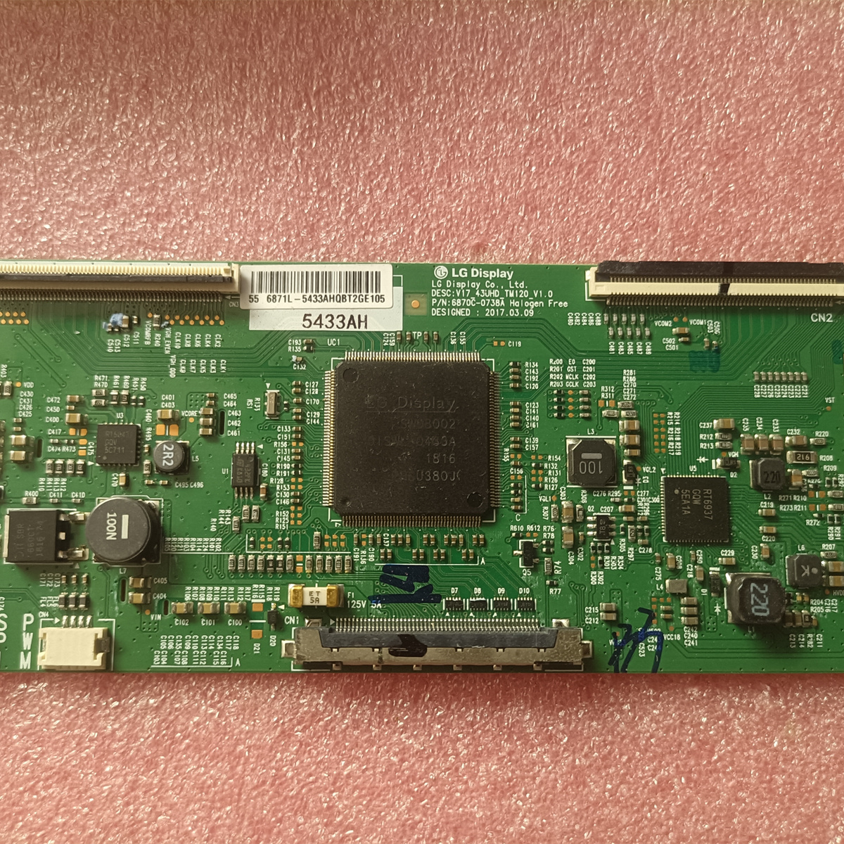 创维50G3 55V5 5V7 55M9 43M6E 43Q3A 49KX1逻辑板6870C-0738A