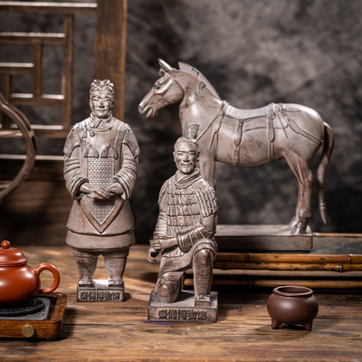 兵马俑礼品教学工艺品树脂送友人