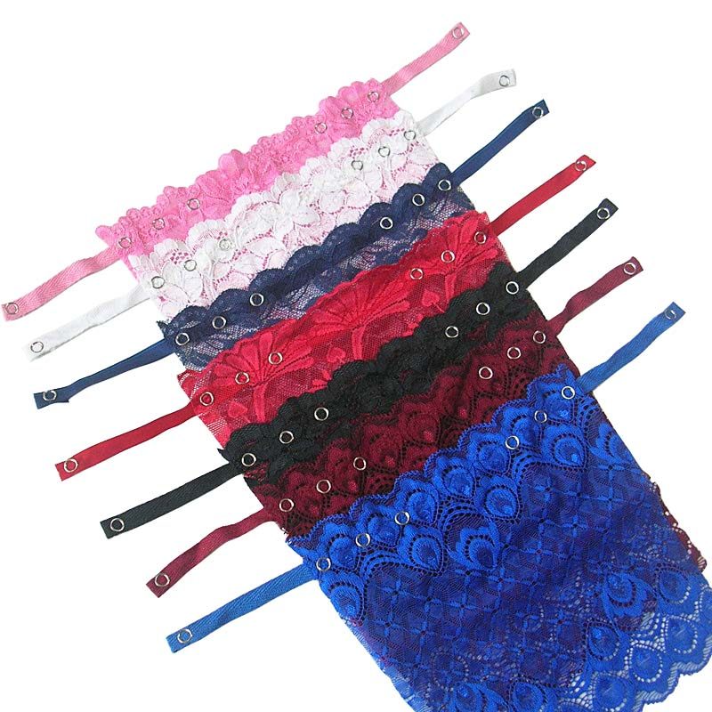 自主设计蕾丝一片式抹胸