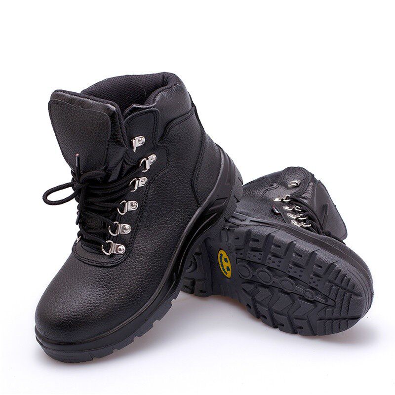 GENUINE YIXIN LABOR PROTECTION SHOES FOR MEN BREATHABLE ANTI-SMASHING WIDENED STEEL TOE LIGHTWEIGHT SAFE AND WEAR-RESISTANT HIGH-TOP WELDER WORK SHOES