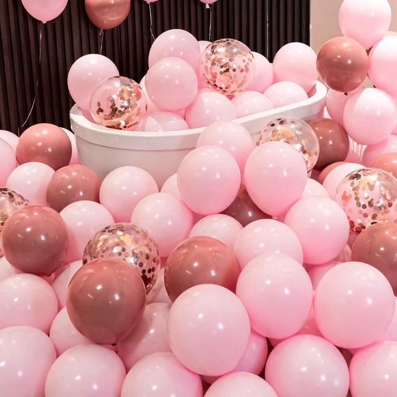 加厚双层马卡龙樱花粉气球生日派对结婚场景布置复古粉浪漫婚房,节庆用品/礼品,节日装扮用品,淘宝优惠券,粉丝福利购,淘宝优惠卷