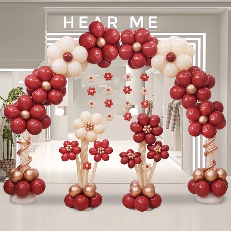 气球拱门套装装饰布置