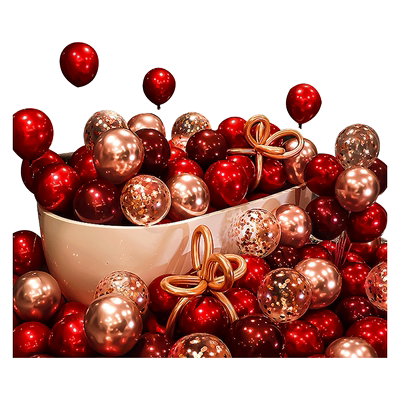 气球打气筒点胶雨丝高档香奈红