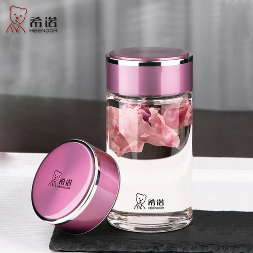 希诺单层玻璃杯加厚时尚小巧西诺