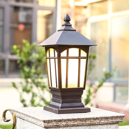 欧式风小区防水户外围墙灯