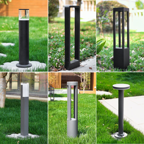 太阳能庭院灯现代简约户外led