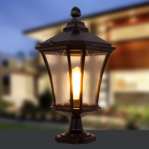 欧式风别墅LED户外防锈围墙灯