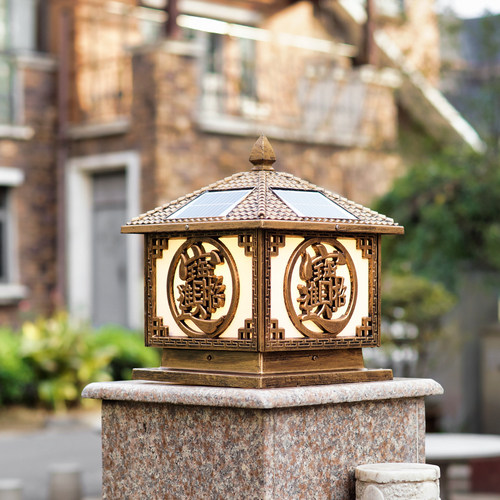 太阳能户外防水露台门口围墙灯