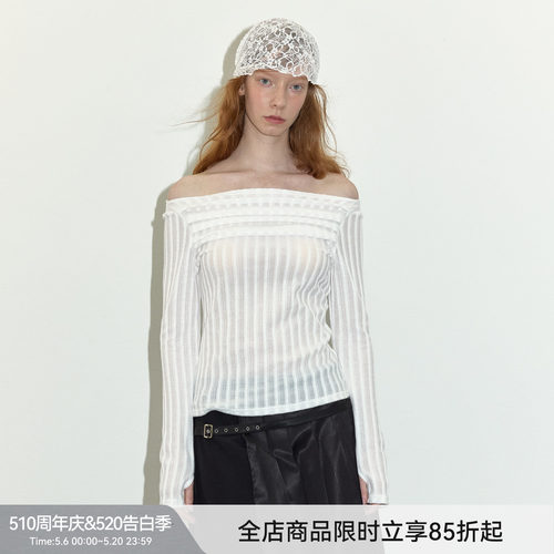 长袖Berlinconch一字肩