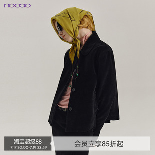 【串珠印花】NOCAO PROJECT  新款logo秋季小众设计感秋季方巾