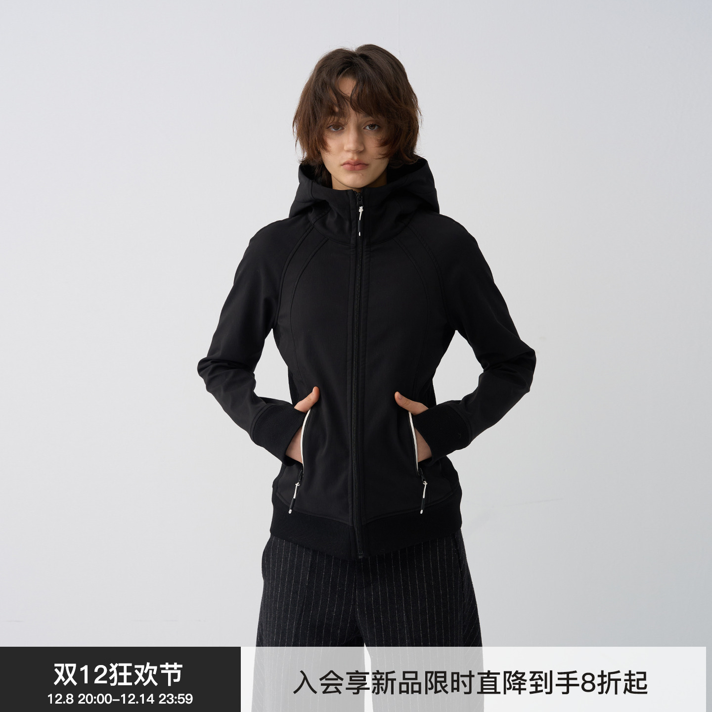 【收藏加购 优先发货】BiLLconch绒里防风显瘦分割软壳冲锋衣