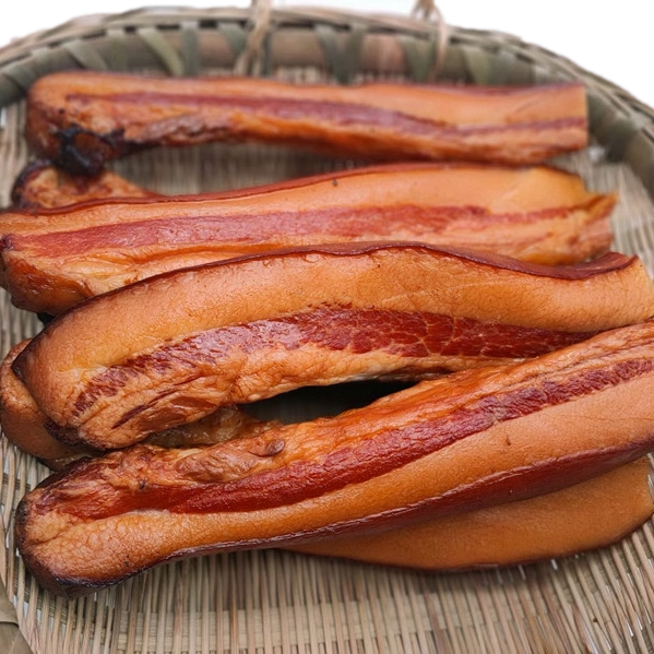 腊肉5斤烟熏偏肥五花腊肉湖南特产腌肉腊肠咸肉肥腊肉腌制烟熏肉