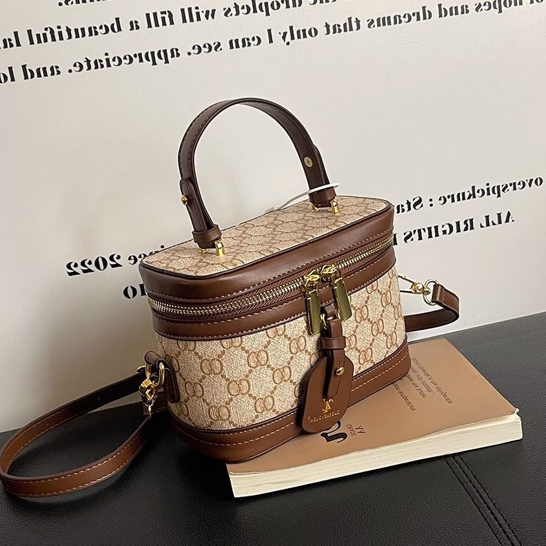 高级感小方包女2025新款时尚百搭手提盒子包小众轻奢包包水桶包,箱包皮具/热销女包/男包,通用款女包,淘宝优惠券,粉丝福利购,淘宝优惠卷