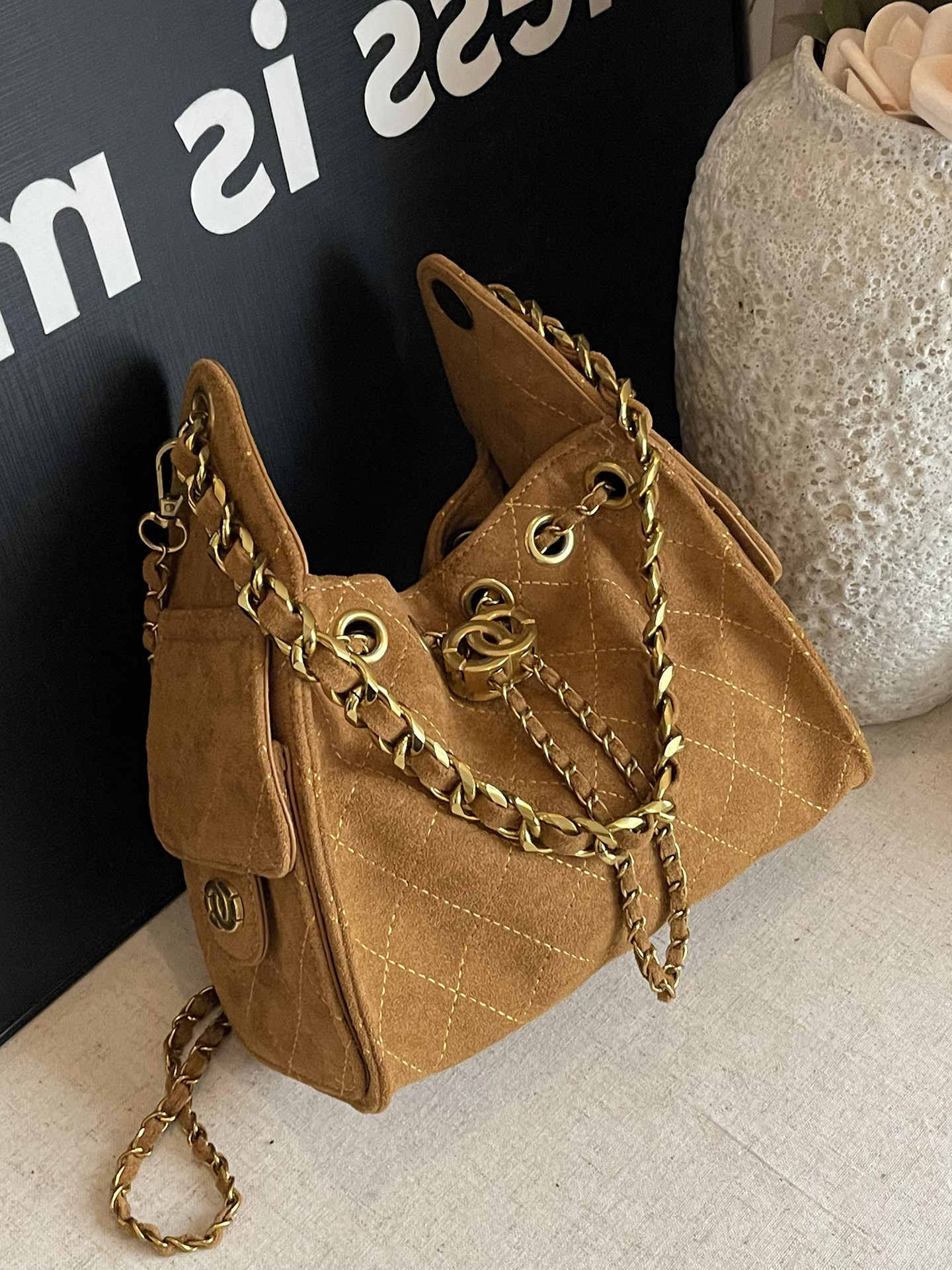 左杏2025新款时尚磨砂皮腋下包波士顿手提包百搭单肩斜挎枕头包