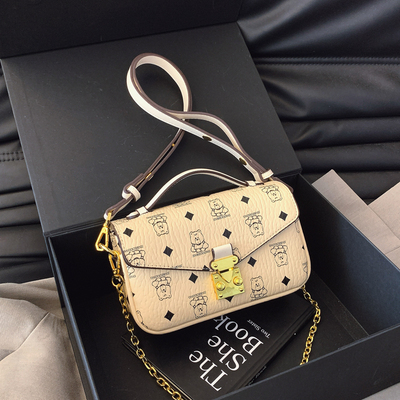 小方包锁链式提把单根轻奢休闲