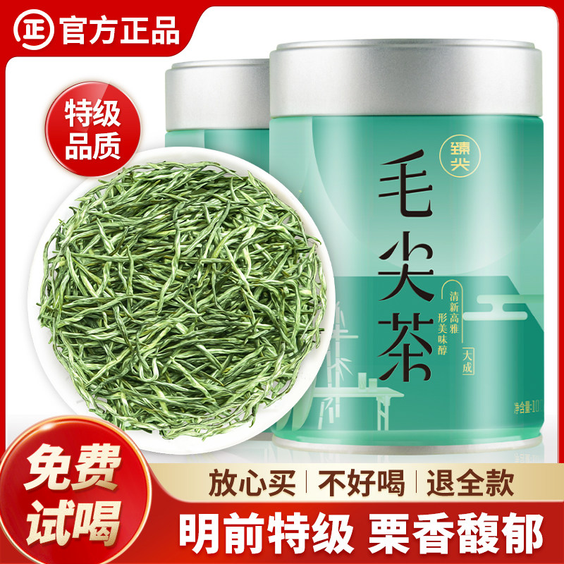 茶叶2025新茶特级毛尖绿茶自己喝明前高山春茶毛尖茶官方旗舰正品