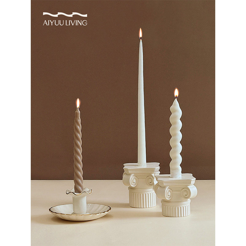 觅屿 法式香薰蜡烛复古杯蜡餐桌卧室摆件圣诞节日家居氛围感装饰,家居饰品,香薰蜡烛,淘宝优惠券,粉丝福利购,淘宝优惠卷