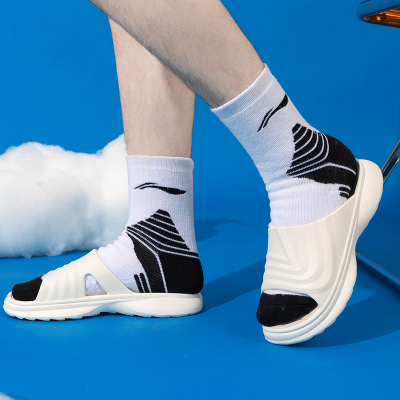 中力一字拖运动时尚素面情侣拖鞋