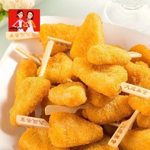大成金三角鸡柳冷冻油炸小吃商用无骨鸡柳半成品400g
