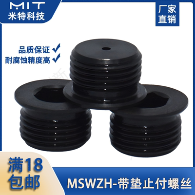 凸缘型止付螺丝孔型内六角螺塞