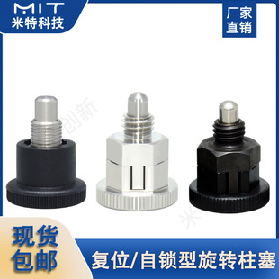 MXZSCS旋钮柱塞自锁小型弹簧迷你分度销卡锁固定位柱止动销PMXSB