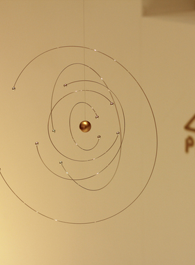 度仓Flensted Mobiles官方授权丹麦进口宇宙原子吊饰风铃悬挂饰品