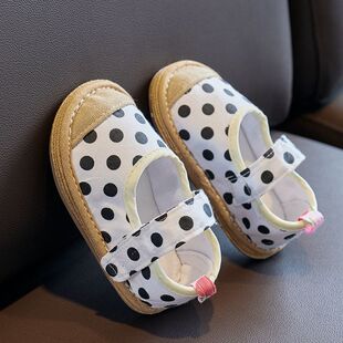 儿童手工小布鞋女1-3岁2千层底宝宝学步鞋小孩单鞋女童老北京春秋