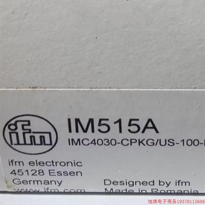 拍前询价:IFM IM515A IM5115 IM5116 IM5117 全新原装