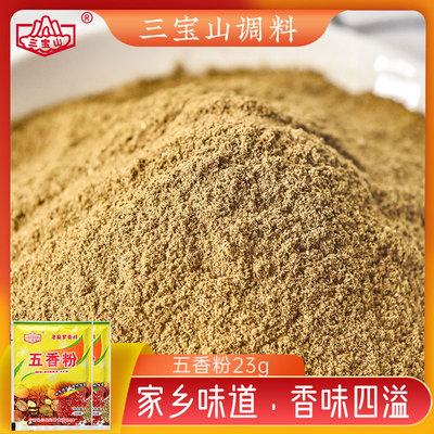 广西特产平南老麻罗香料烧烤料腌腊肉佐料 三宝山 五香粉20g*6袋