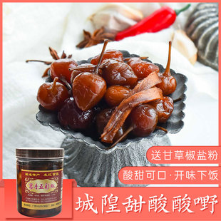 广西特产七彩椒泡椒 发记 酱香五彩椒480g玉林城隍酸料酱泡灯笼椒