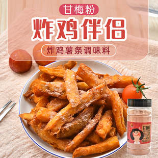 甘梅薯条配料梅子粉甘梅撒料炸鸡调料甘梅粉话梅粉 甘梅粉260g