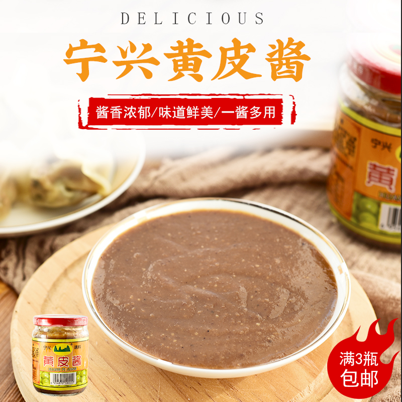 广西特产 宁兴黄皮酱260g 水饺子肠粉拌面酱非铁鸟调料山黄皮果酱